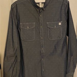 Mens Button Down LS Shirt
